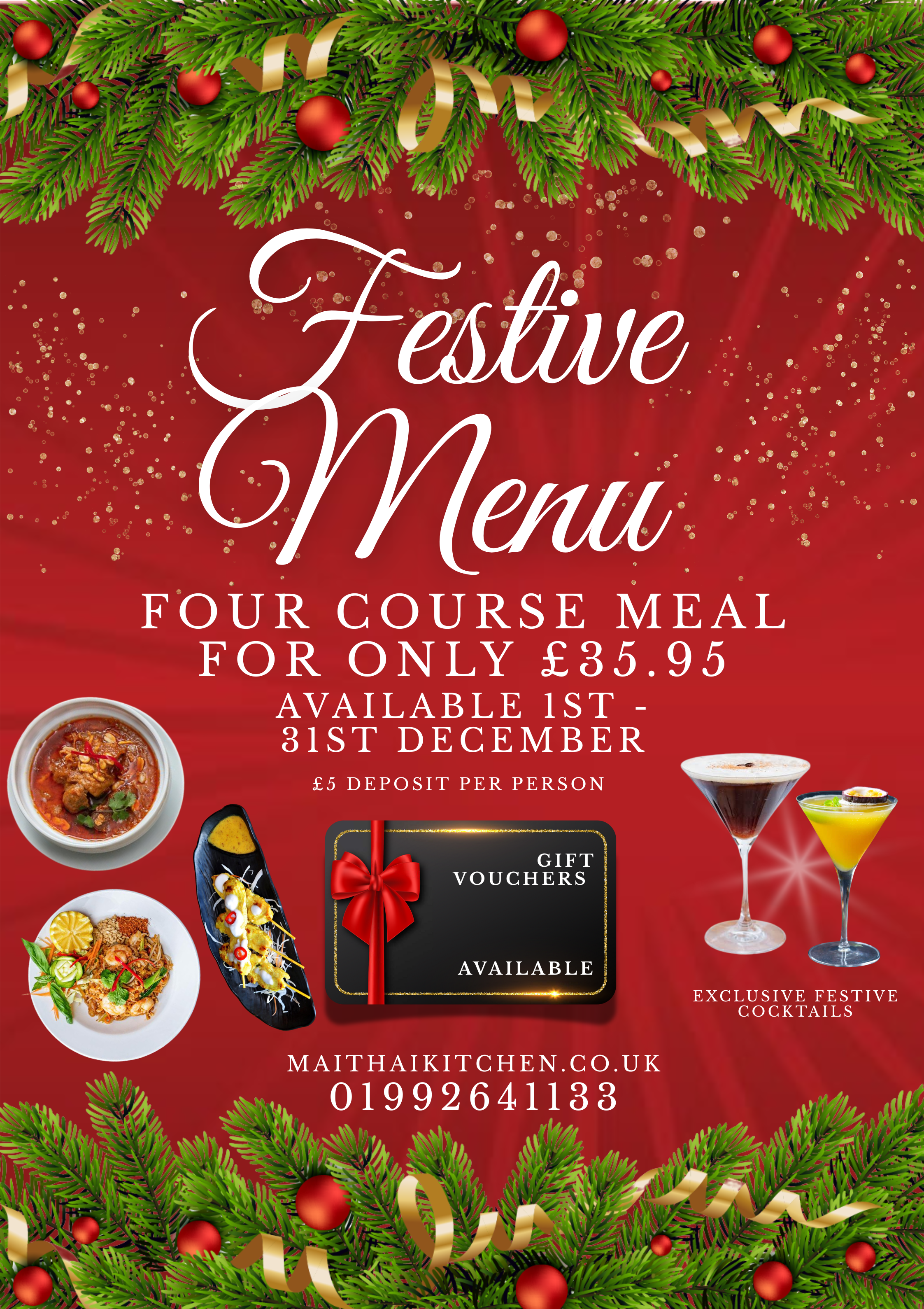 Mai Thai Kitchen Gift Vouchers