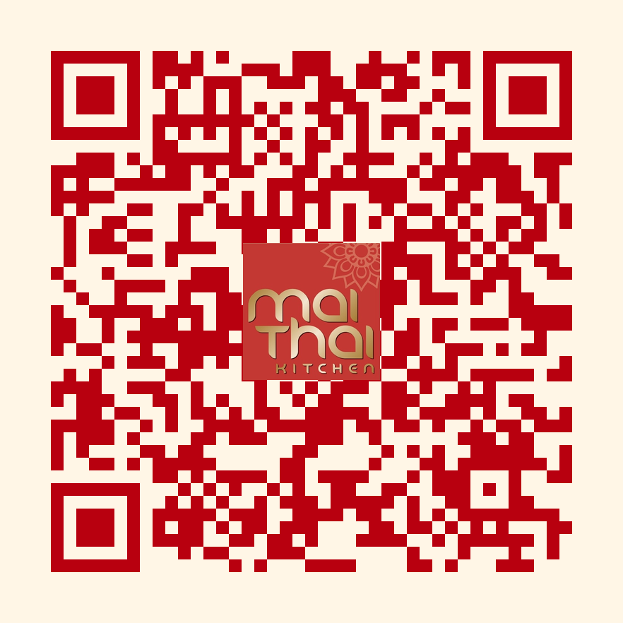 Scan to download the Mai Thai app or order online
